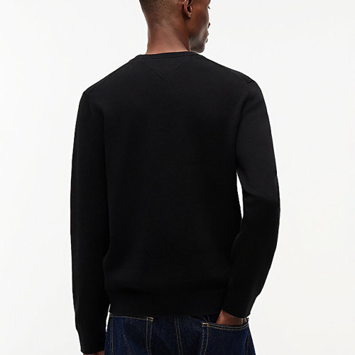 Tommy Hilfiger Ανδρική πλεκτή μπλούζα Tommy Flag Embroidery Lightweight Slim Jumper